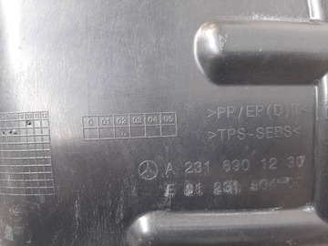 PODBĚH PŘEDNÍ PRAVÉ MERCEDES SL R231