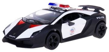 ПОЛИЦИЯ LAMBORGHINI SESTO ELEMENTO МЕТАЛЛ МОДЕЛЬ 1:38 KINSMART