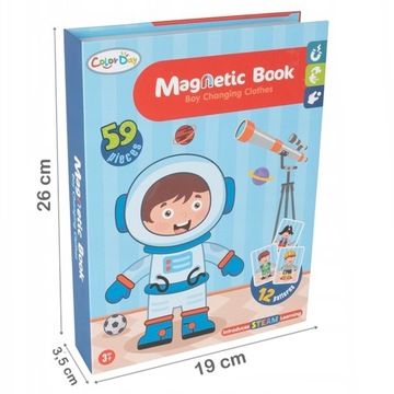 ЗАГАДКА С МАГНИТНЫМИ БЛОКАМИ МАГНИТНАЯ ЗАГАДКА ОДЕВАНИЕ КУКЛЫ СООТВЕТСТВИЕ