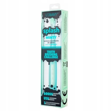 OUTLET VITAMMY SPLASH MINTY Звуковая зубная щетка с мятой