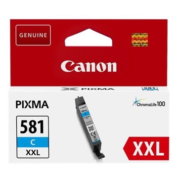 Tusz Canon TR - 7500, 7550, 8500, 8550, TS - 6100, 6150 CLI-581 XXL Cyan