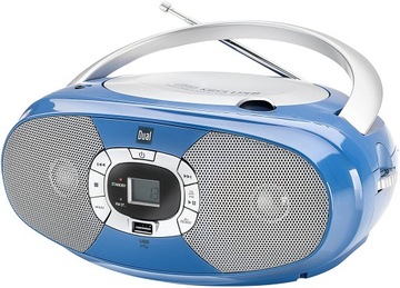 Boombox Dual P 390 MP3 USB CD Radio FM MW