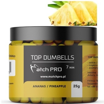 MATCHPRO DUMBELSY DO METODY 7 MM ANANAS