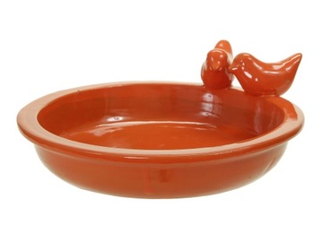 POIDEŁKO KARMNIK DLA PTAKÓW OSŁONKA DONICA DONICZKA CERAMICZNA S