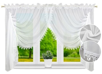 FIRANA GOTOWA 400x150 FIRANY FIRANKA BIAŁA