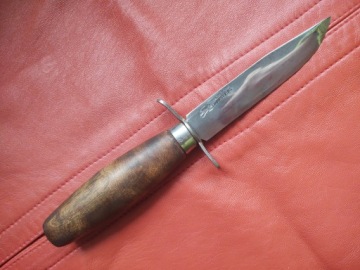 Охотничий нож Frosts MORA ПРОИЗВОДСТВО В ШВЕЦИИ, деревянная ручка