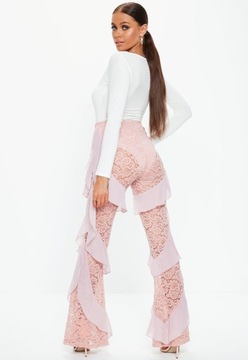 MISSGUIDED SPODNIE KORONKA FALBANY AH0 XXJ__XXS