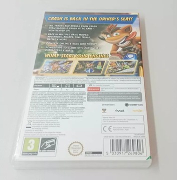 ГОНОЧНАЯ ИГРА CRASH TEAM ДЛЯ NINTENDO SWITCH