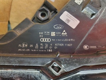 Audi Q7 II 2017 AUDI Q7 4M (2015-2024) przednie lampy kompletny komplet, zdjęcie 4