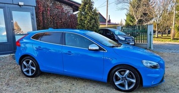 Volvo V40 II Hatchback 1.6 T3 150KM 2013 Volvo V40 BENZYNA alcantara KAMERA czarny sufit R DESIGN okazja, zdjęcie 10