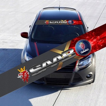 Наклейка на лобовое стекло для SAAB