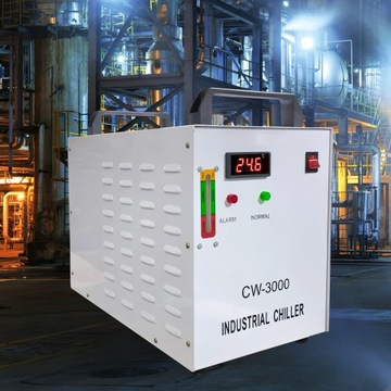 Chiller CW3000 Chłodnica DO Plotera Laserowego CO2 9L Przemysłowa do 60W 80W