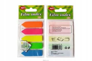 ЦВЕТОВЫЕ ЗАКЛАДКИ K03-A NET, 125 листов.