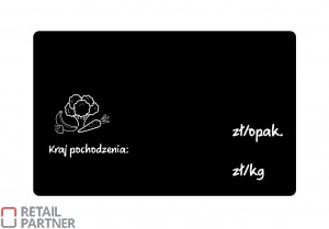 Tabliczka do cen 86x54 mm (10876464100) 10 szt.