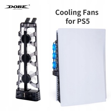 Охлаждающий вентилятор DOBE PS5 для консоли PS5