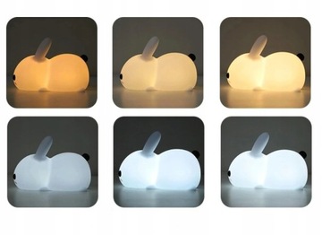 Светодиодный ночник «Кролик» с зарядкой через USB
