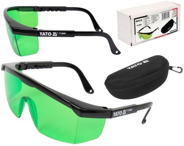 ЗЕЛЕНЫЕ ОЧКИ ДЛЯ РАБОТЫ С ЛАЗЕРОМ, ПОЛИКАРБОНАТ ЯТО