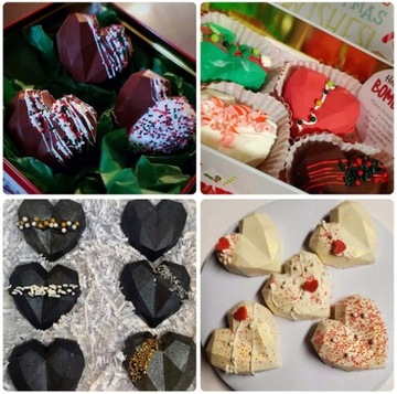Силиконовая форма HEARTS форма для маффинов HEART MONOPORTION TECHNO MUFFIN