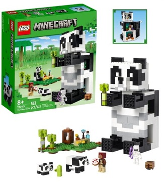LEGO Minecraft 21245 Rezerwat pandy Prezent