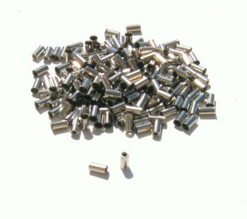 Końcówka pancerza hamulca itp 5 mm srebrna 20 szt INOX
