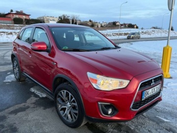Mitsubishi ASX I SUV Facelifting 2015 1.6 117KM 2016 Mitsubishi ASX Sliczny ASX 1.6 benzyna 117tys km grzany fotel Parktronik, zdjęcie 4