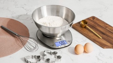 КУХОННЫЕ ВЕСЫ С ЭЛЕКТРОННЫМ ЖК-ЧАШОЙ, ТОЧНЫЕ