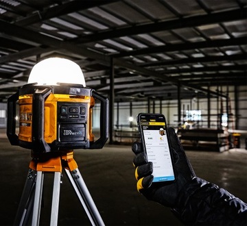 DeWalt DCL074 Аккумуляторная лампа 18В LED 5000лм