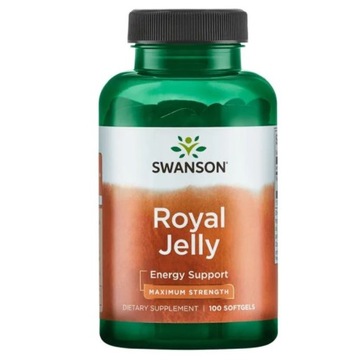SWANSON ROYAL JELLY MLECZKO PSZCZELE 100 kaps.