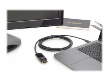 DIGITUS Kabel adapter USB 3.1 Gen 2 SuperSpeed+ Typ USB C/DP 4K 60Hz 32.4
