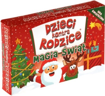 DZIECI KONTRA RODZICE MAGIA ŚWIĄT GRA PLANSZOWA
