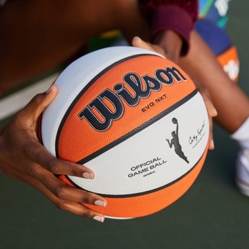 WILSON WNBA GAMEBALL OFFICIAL EVO NXT 6 GAME BASKETBALL