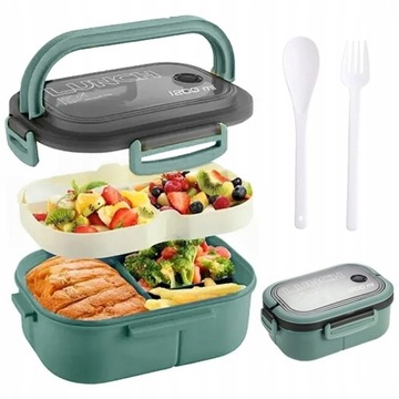 ŚNIADANIÓWKA BENTO 3 DZIECKA NA PUDEŁKO LUNCH BOX 1,2 L