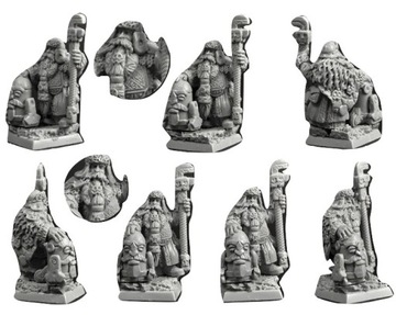 figurka + Podstawka Dwarf Engineer Scibor 28FM0392
