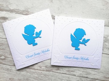 Приглашения на крещение АНГЕЛ Персонализация