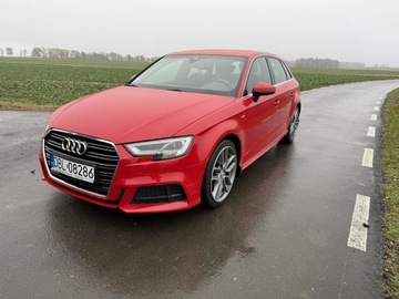Audi A3 8V Sportback 5d Facelifting 1.5 35 TFSI 150KM 2019 Audi A3 Sportback 1.5TSI 150KM S-Line Kamera Navi, zdjęcie 23