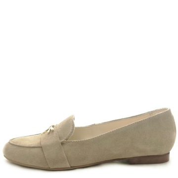 Loafersy baleriny SKÓRZANE Dolce Pietro 3002