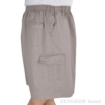 Middle-aged elderly men's summer plus size loose c