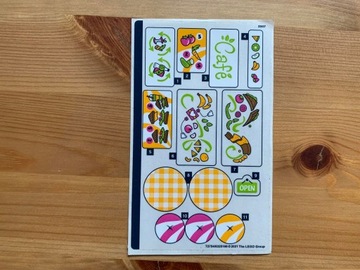 LEGO naklejki do 41444
