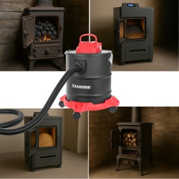 Промышленный пылесос без мешка для золы камина, термостойкий, 20л