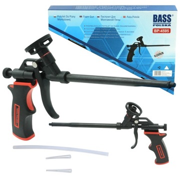 BASS PISTOLET DO PIANKI PIANY MONTAŻOWEJ TEFLONOWY