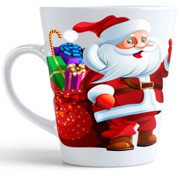 ŚWIĄTECZNY KUBEK LATTE 330ml PREZENT NA ŚWIĘTA