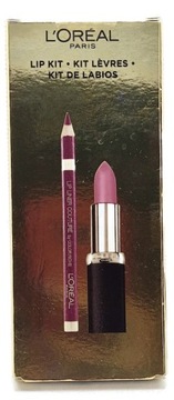 L'OREAL SET (LIP LINER+ COLOR RICHE LIPSTICK 104)