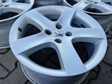 4× DISK HLINÍK PEUGEOT OE 9680731880 7.5" X 17" 4X108 ET 32