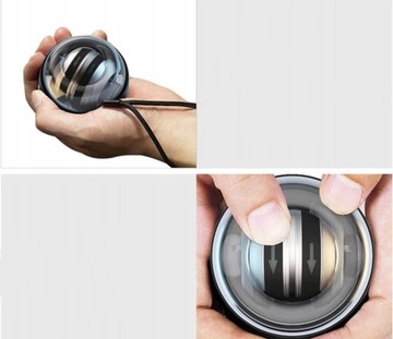 УПРАЖНЕНИЯ ДЛЯ ЗАПЯСТЕЙ GYRO BALL LED GYRO BALL