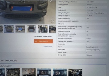 Citroen C4 Cactus Crossover 1.2 PureTech 110KM 2015 Citroen C4 Cactus 16rbezwypadekserwis asopiekne capuczino 1.2 Benzyna, zdjęcie 3