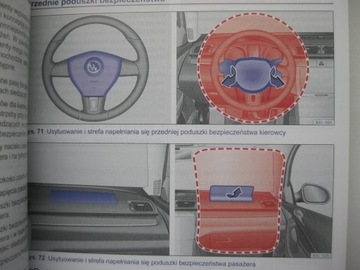 VW Passat B7 2010-2014 Руководство пользователя польского цвета VW Passat B7 2011 г.
