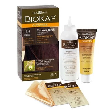 BioKap Farba Pielęgnacyjna Nutricolor 4.4 Kasztanowy Brąz