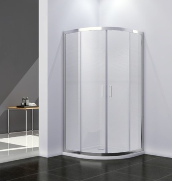 kabina półokrągła MODERN 185X90 Besco mrożona