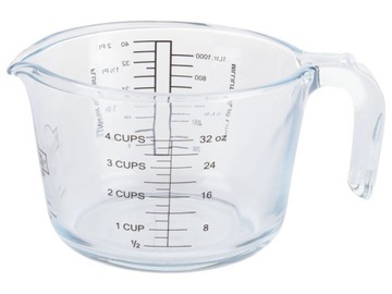 Miarka szklana z podziałką, 1 l Ocuisine