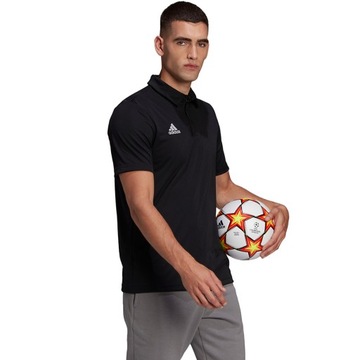 Koszulka męska adidas Entrada 22 Polo czarna HB5328 L